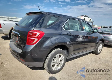 2017 Chevrolet Equinox Ls из США, поврежденный, VIN 2GNALBEK7H6118963